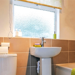 Patterned Glass Window