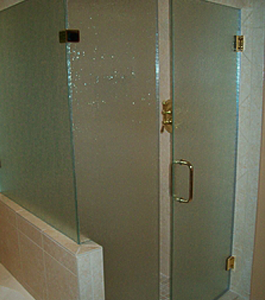 Corner Shower Door